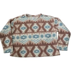 Sugar and Jade‎ Girls Multicolor Pullover Sweater 
Size XL